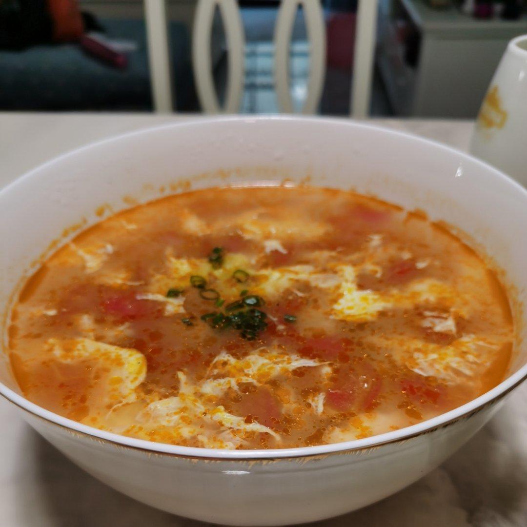 西红柿鸡蛋汤