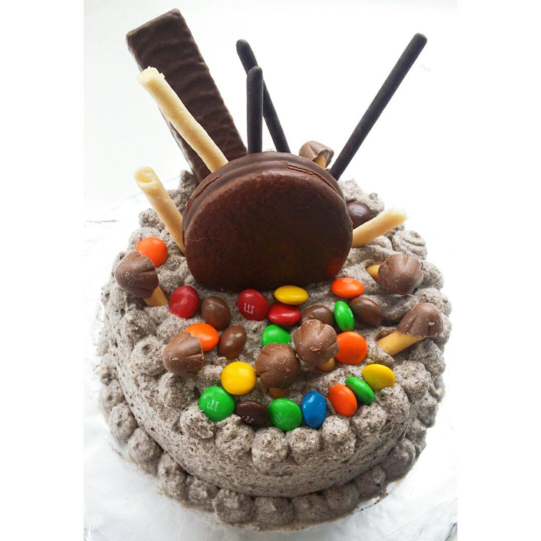 6寸原味戚风蛋糕