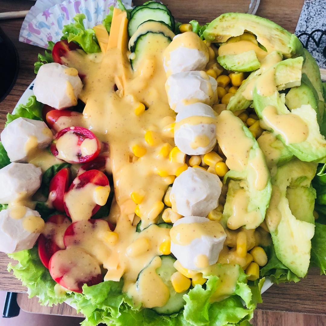 营养齐全的【Cobb Salad】