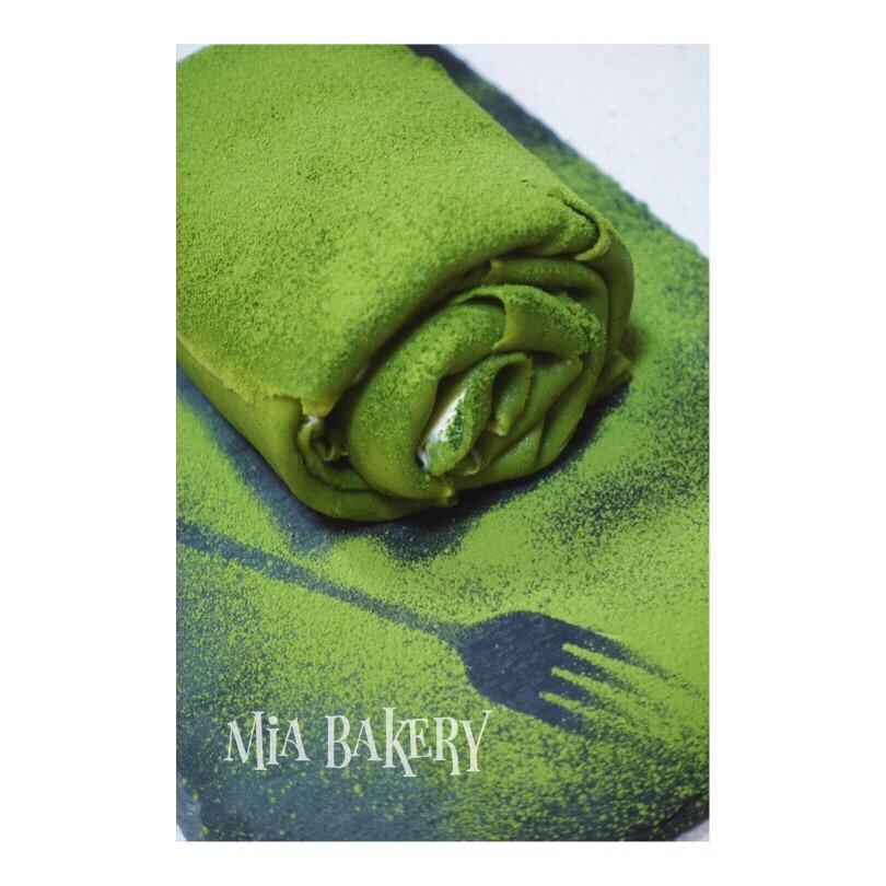 网红食谱│抹茶毛巾卷