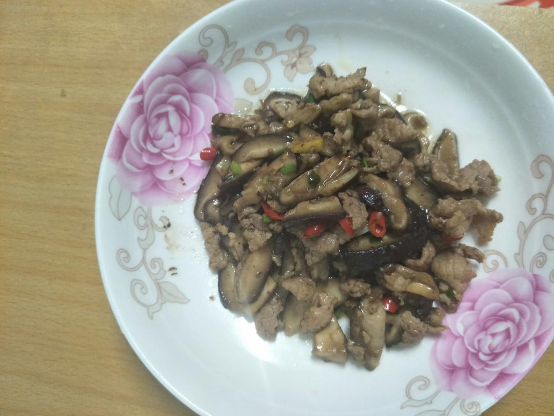 香菇肉片