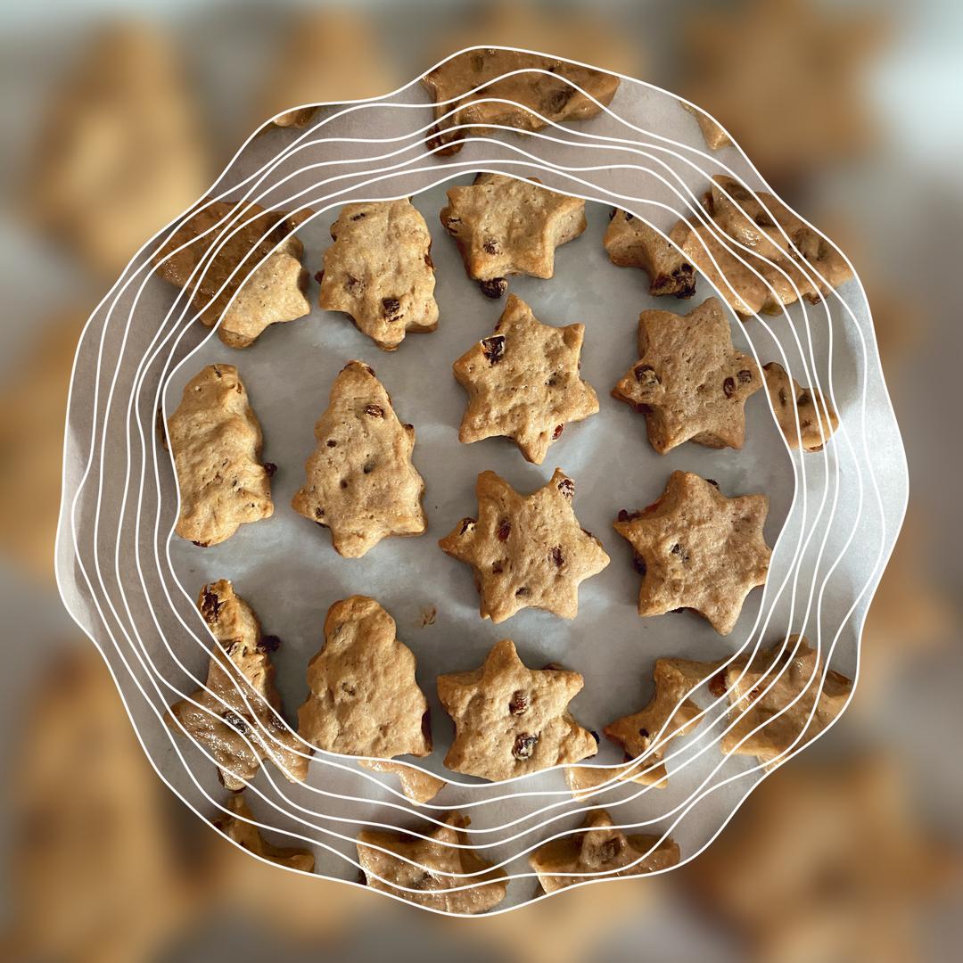 红酒葡萄干曲奇