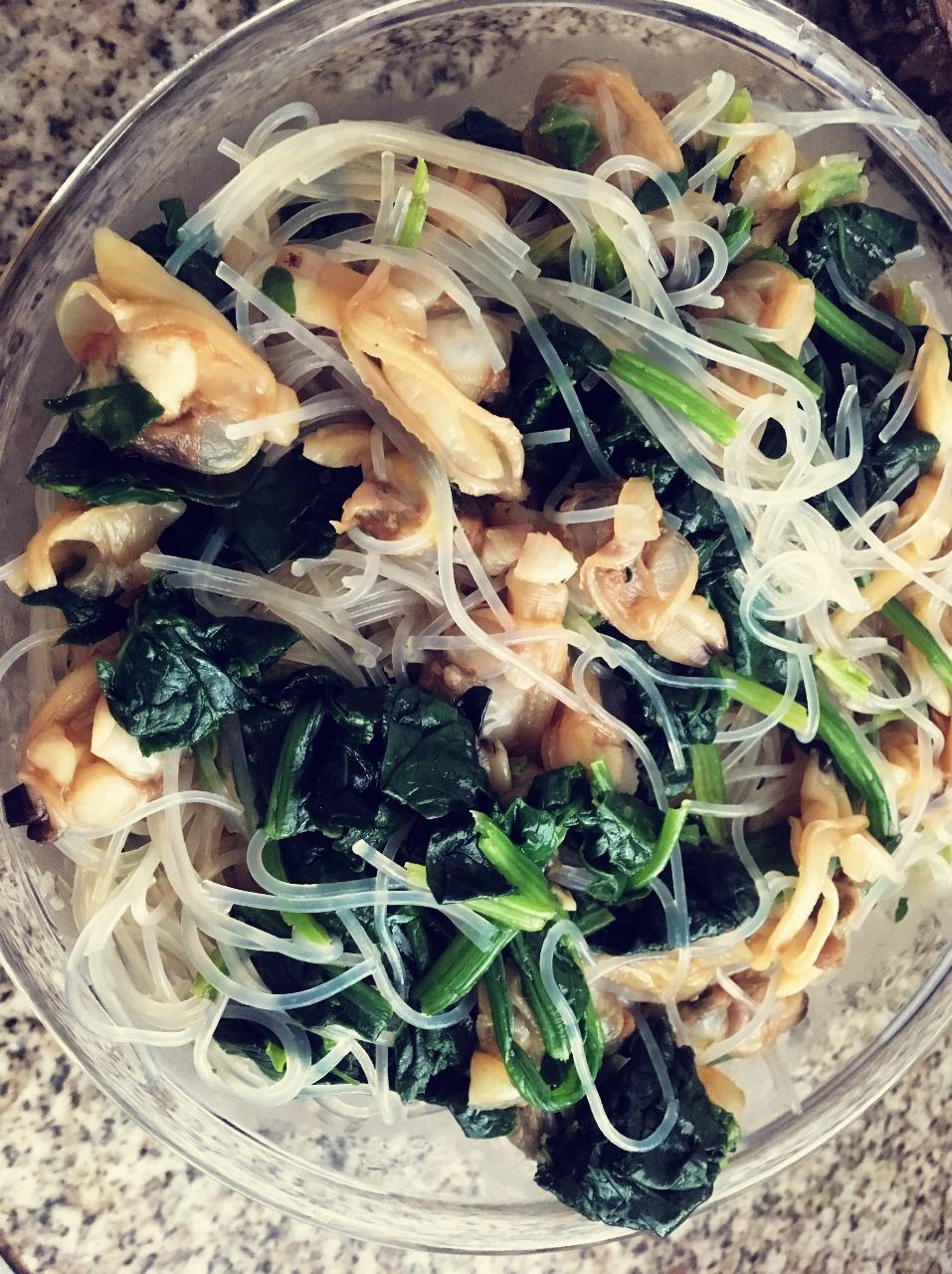 凉拌蚬子肉