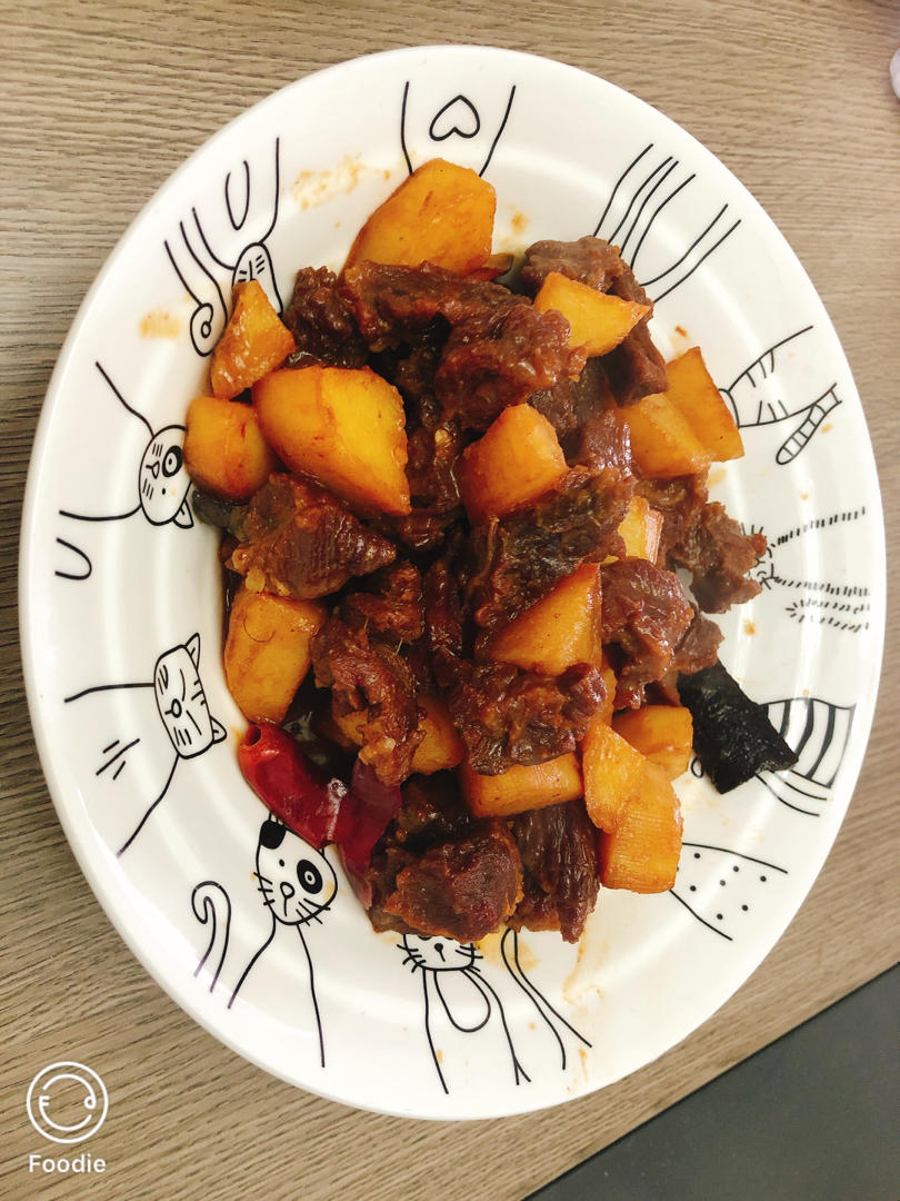 土豆炖牛肉