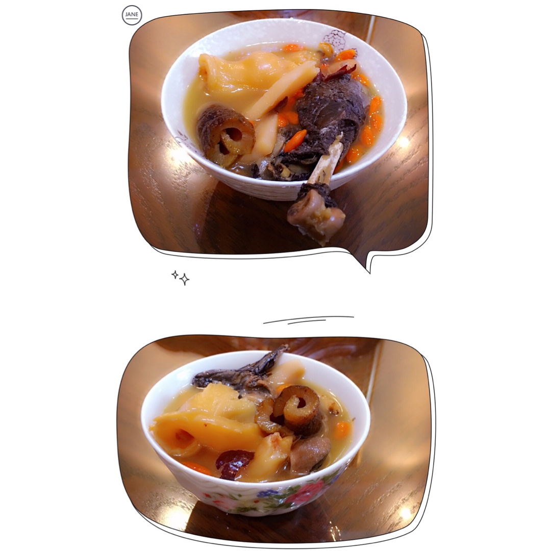 海参花胶乌鸡汤