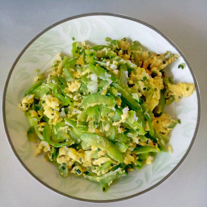 苦瓜炒蛋（清火菜）
