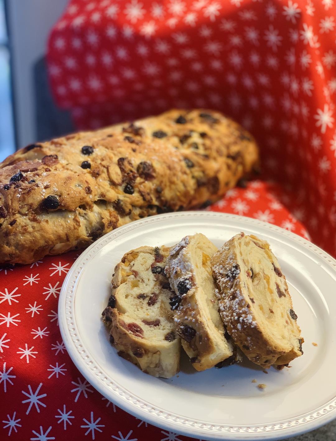 史多伦Stollen — 德国🇩🇪圣诞节、新年节日果干面包的做法