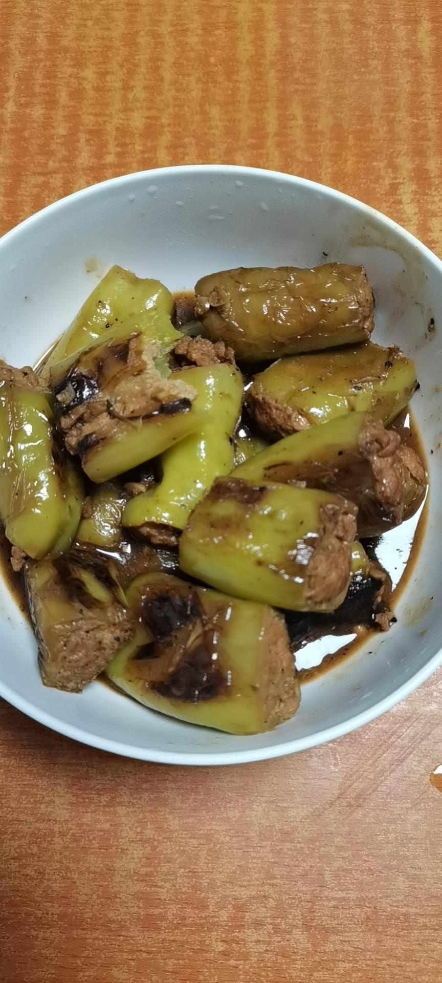 青椒酿肉