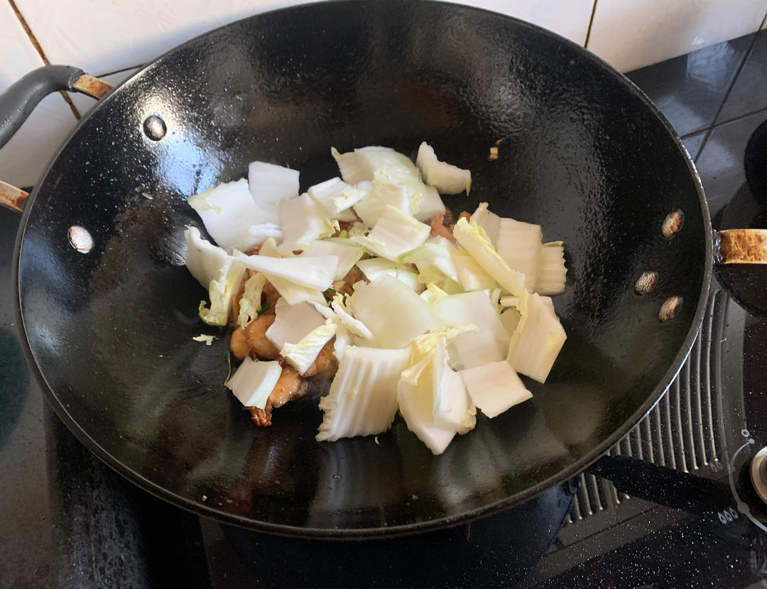 大虾🍤炖白菜🥬的做法 步骤11