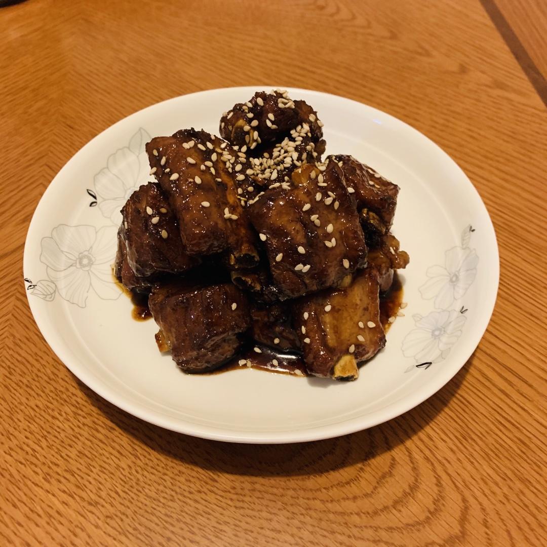 糖醋排骨/糖醋小排（不放油）（12345口诀做出正宗上海本帮）