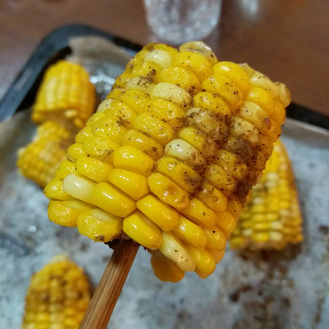 童年记忆——路边摊烤玉米