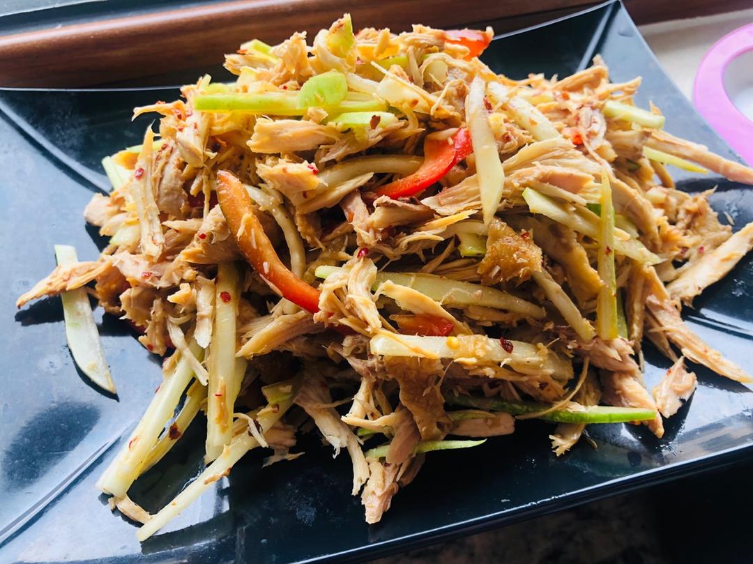 吉祥如意椒麻鸡丝—太阳谷 SUN VALLEY 好好吃饭