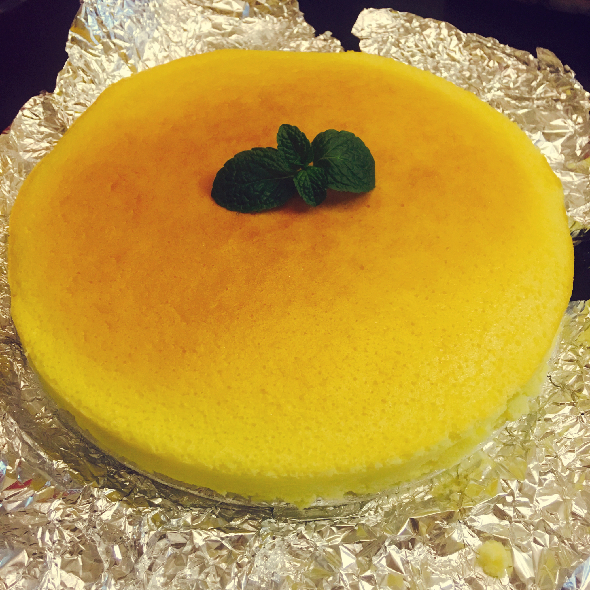 轻乳酪芝士蛋糕6寸#皮黑森林#