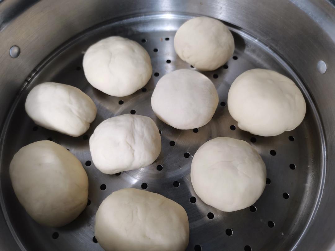 自制无油奶黄包