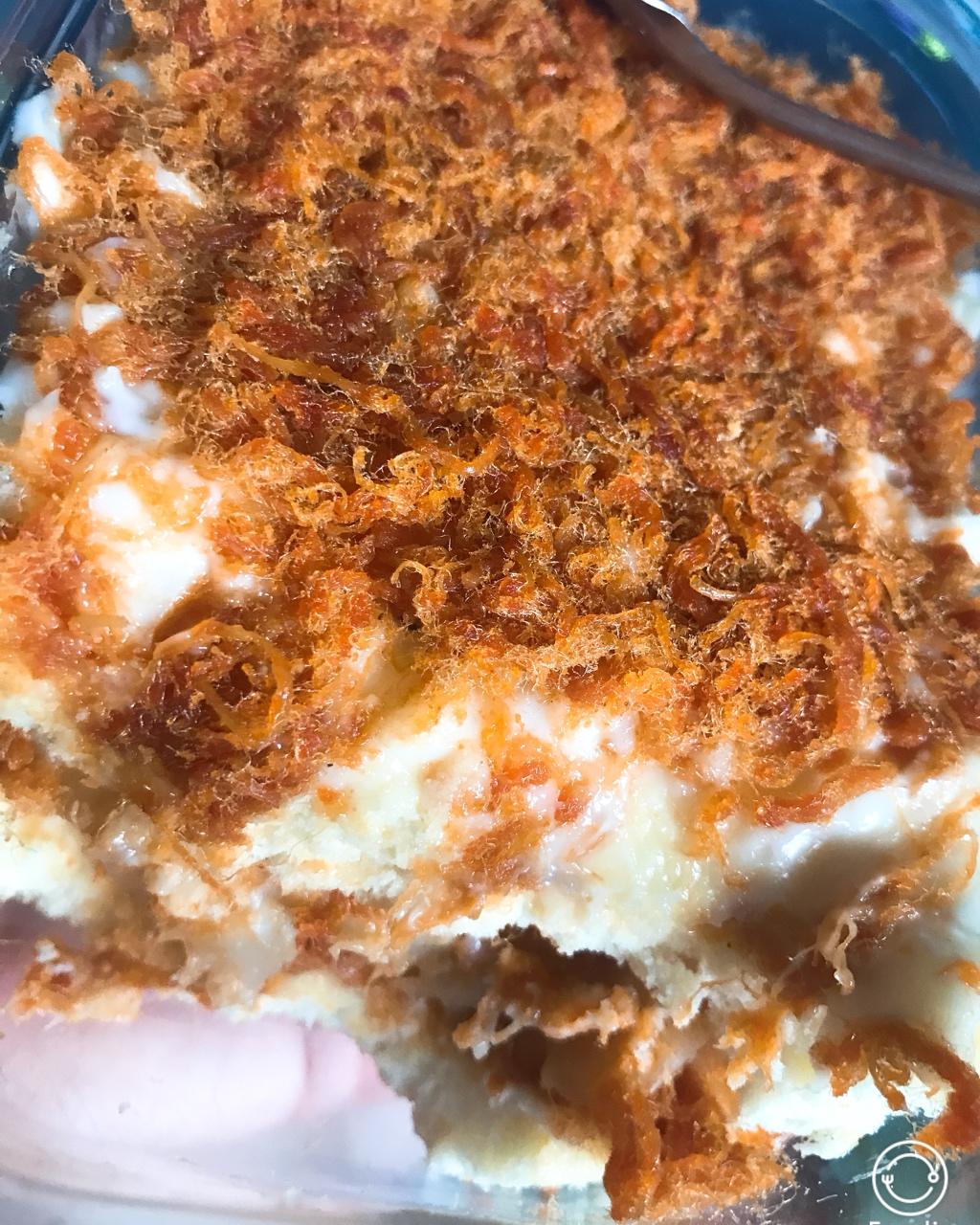 自制肉松沙拉蛋糕盒子