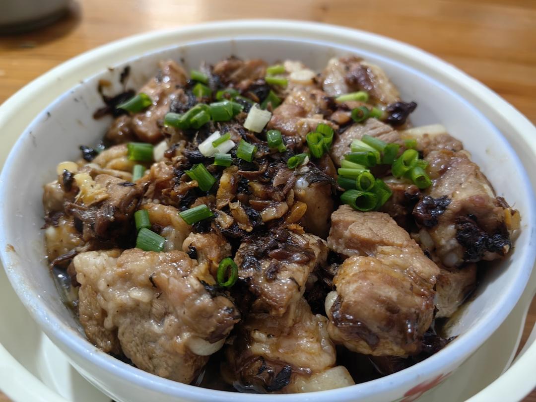 梅干菜蒸排骨（不焯水版）