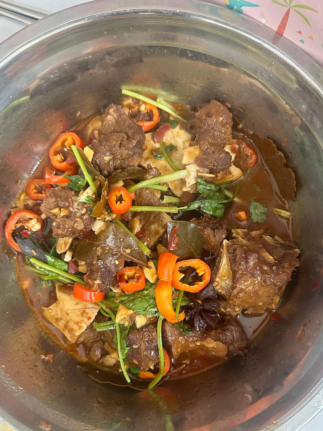 家常红烧牛排骨