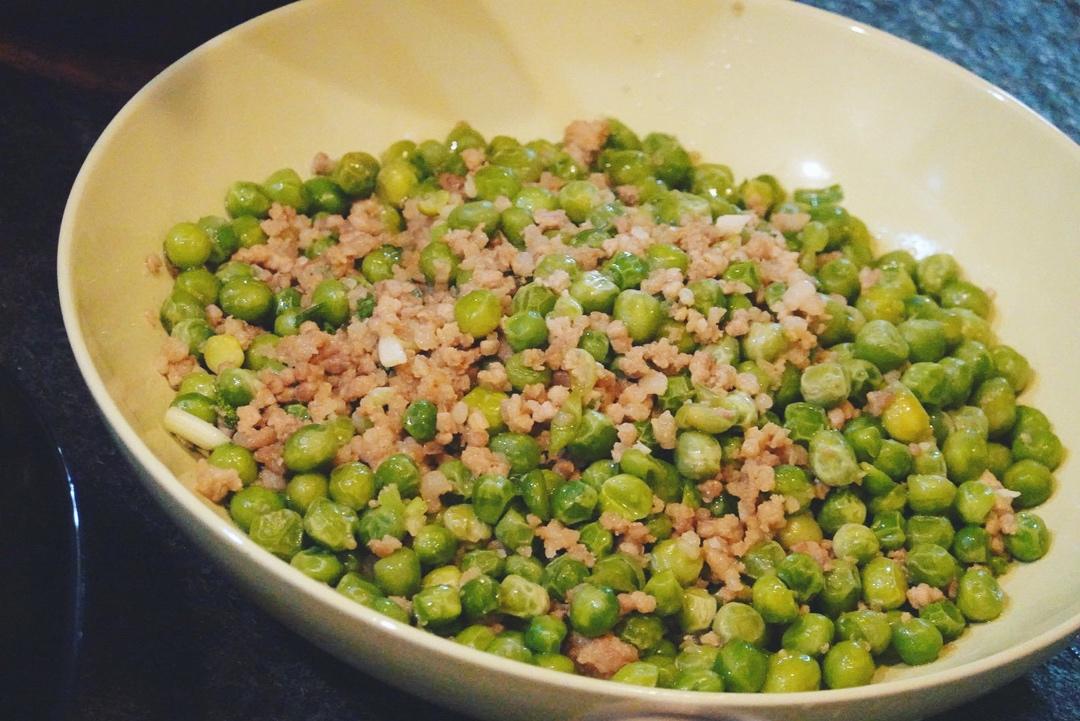 豌豆炒肉末