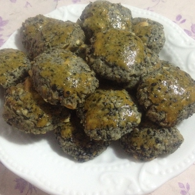 花生芝麻酥饼