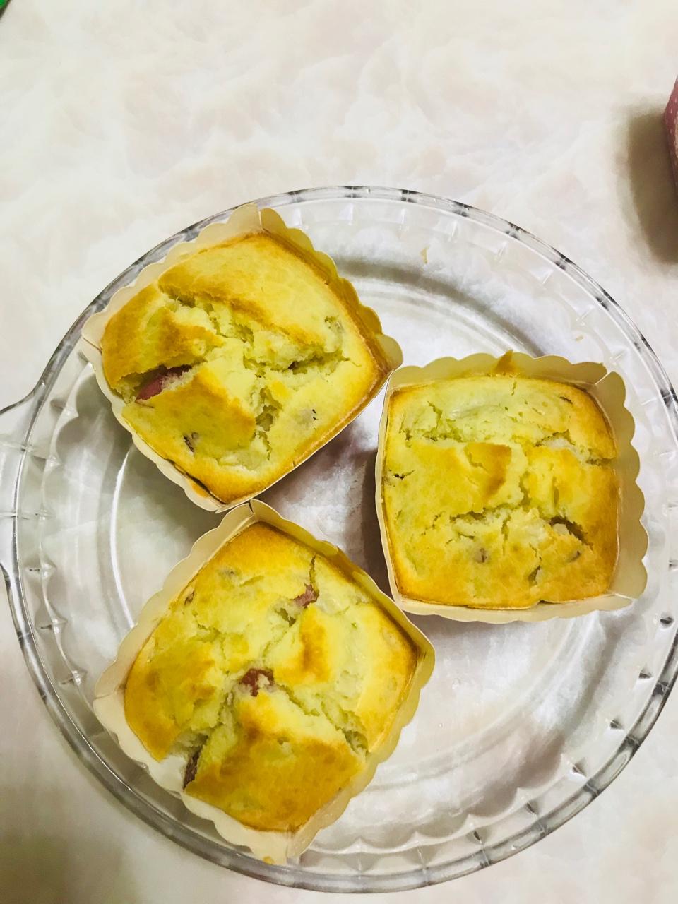 洋葱红肠咸马芬