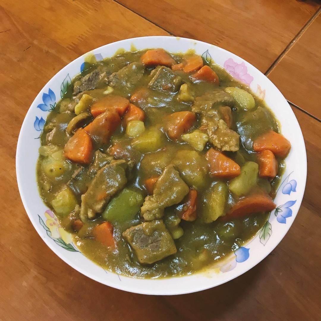 咖喱牛肉
