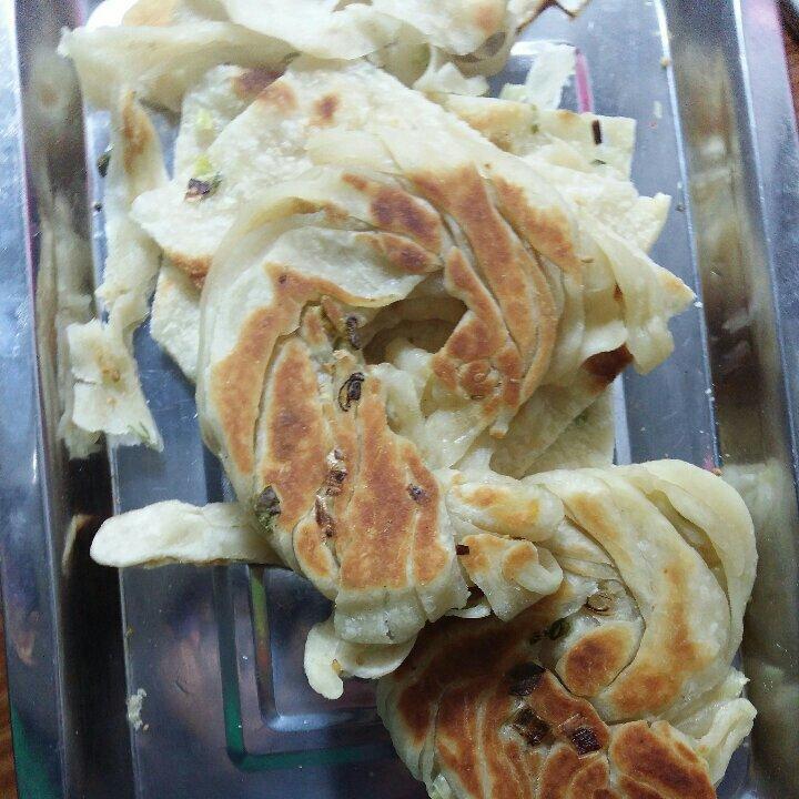 葱花手抓饼
