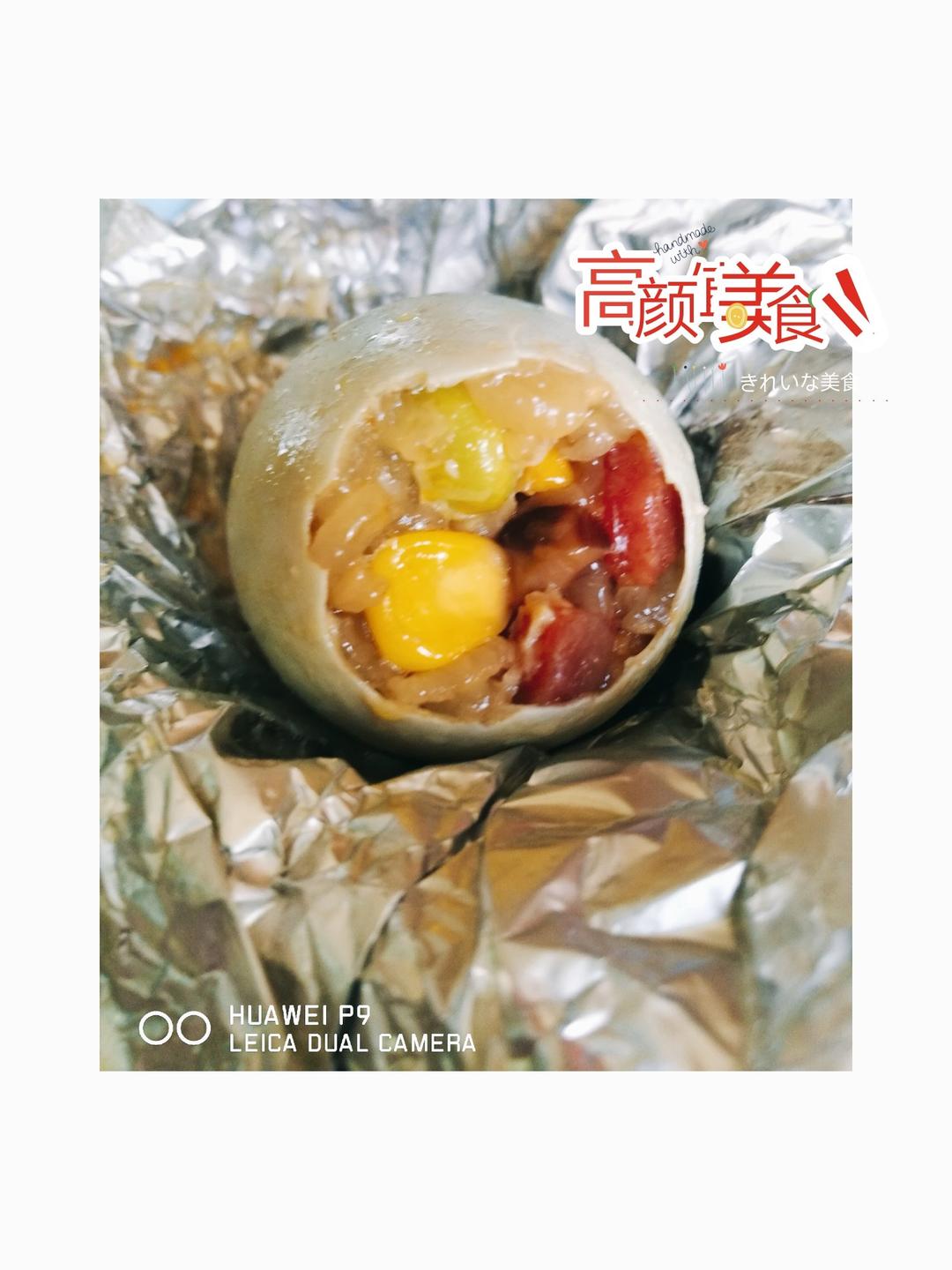 咸鸭蛋糯米饭