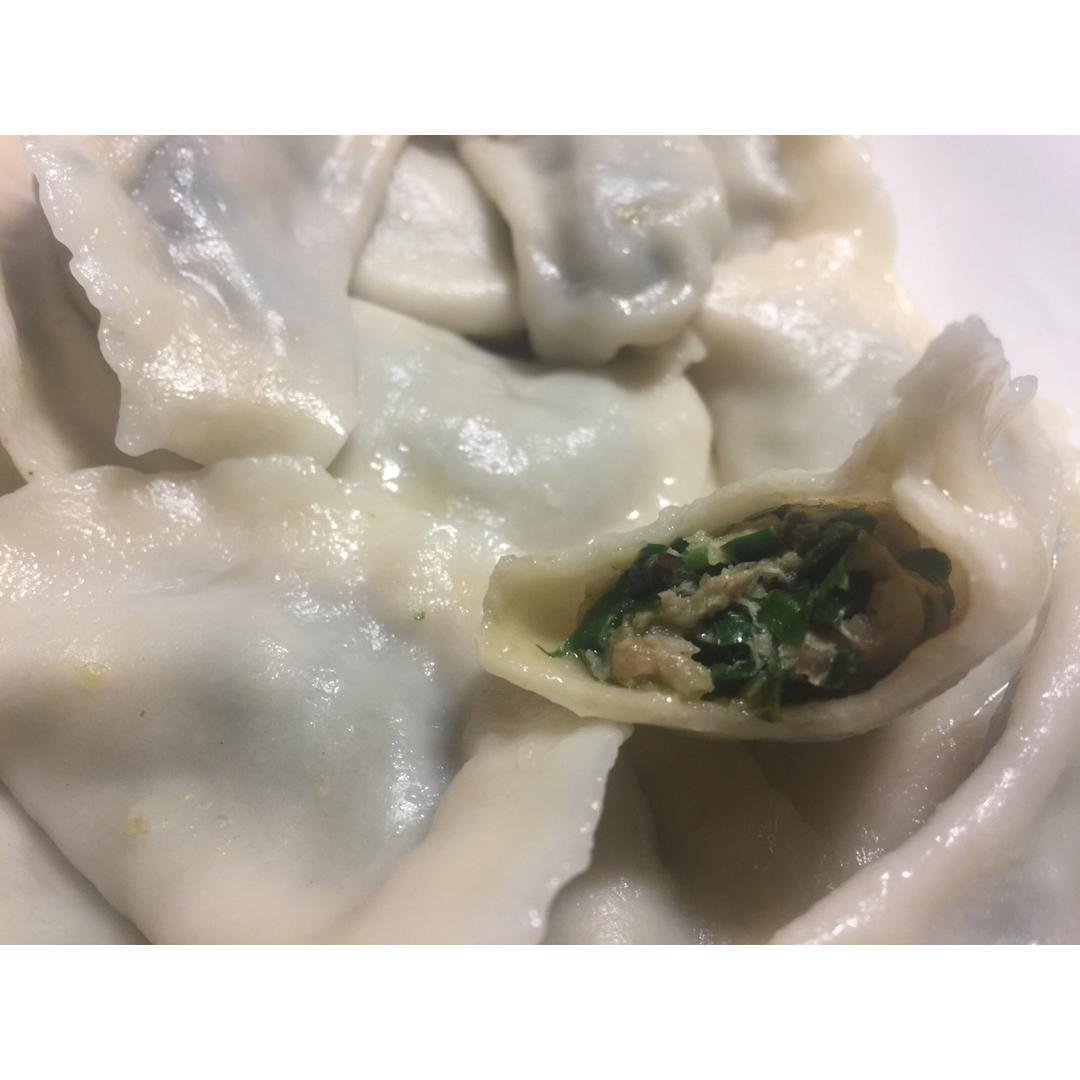 餃子 豬肉三鮮水餃 sanxian dumplings oikkpku做的豬肉三鮮水餃 san