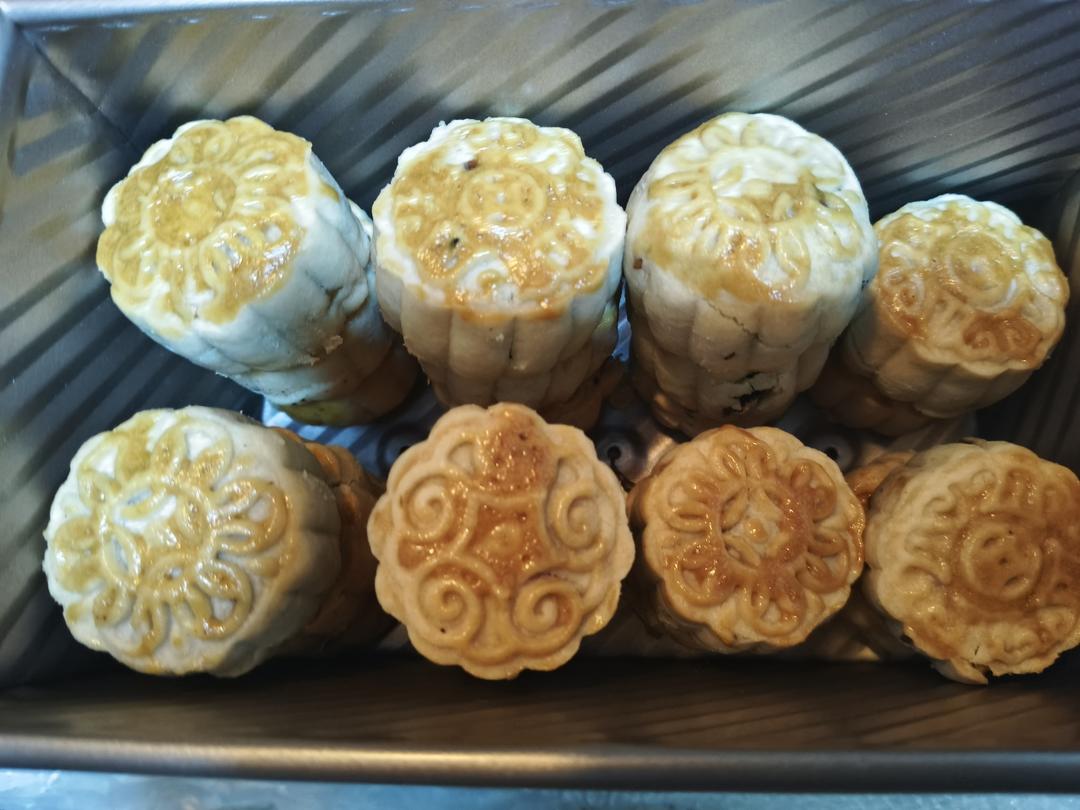 无需转化糖浆家庭版自制五仁月饼