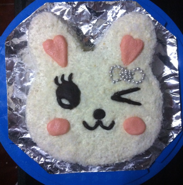 小兔生日蛋糕