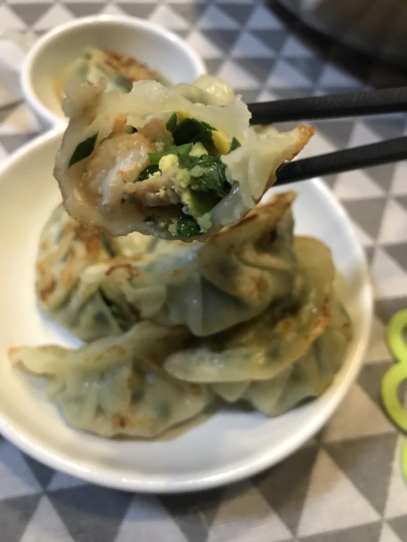 韭菜鸡蛋虾仁水饺
