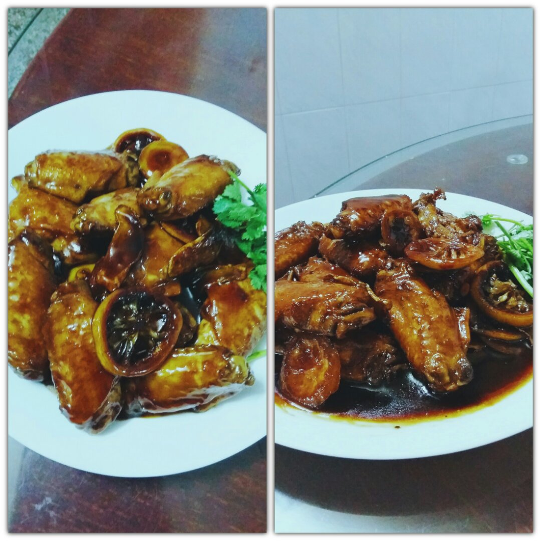 柠檬鸡翼--驰名香港，超简单又好吃
