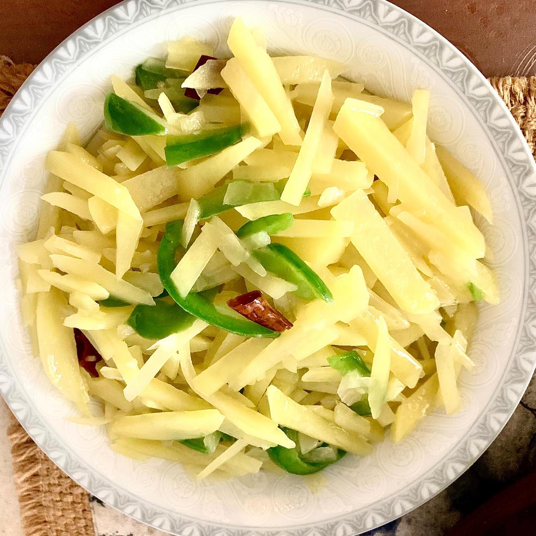 青椒土豆丝
