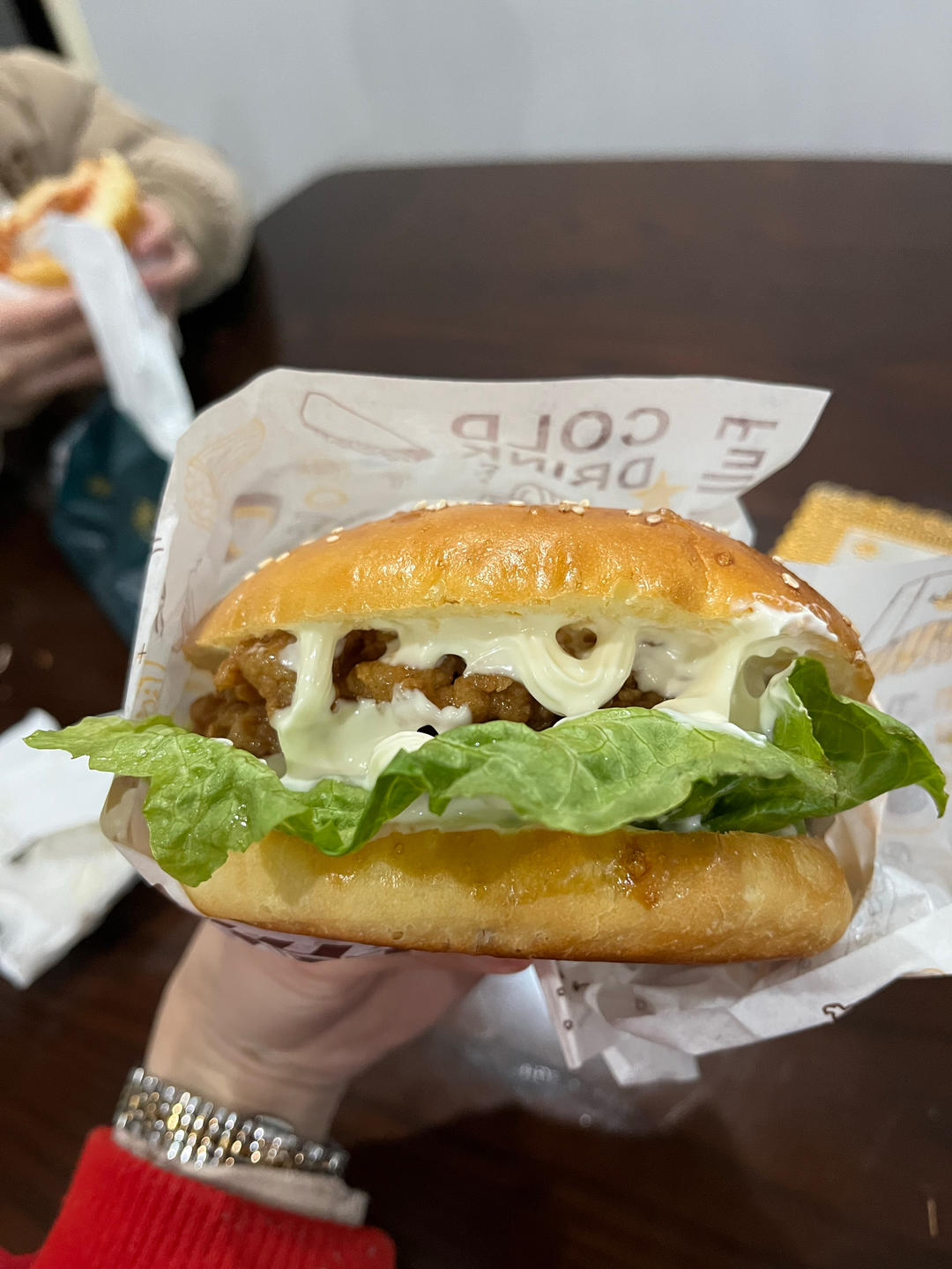炸鸡汉堡包