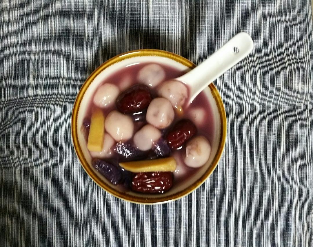 姜汁红薯小汤圆