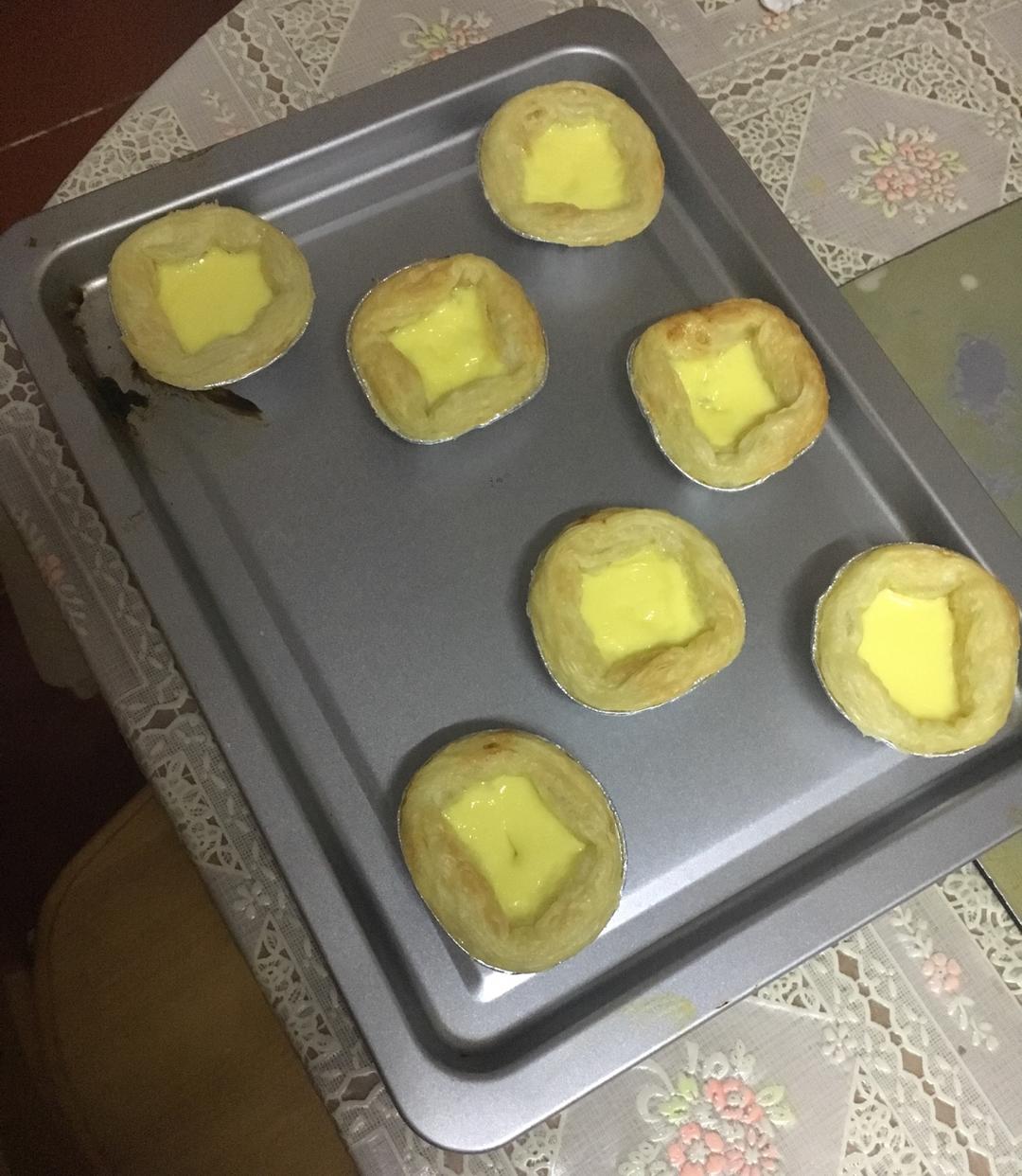 快手蛋挞不用奶油