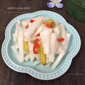 自制爽脆腌萝卜--夏日开胃小菜的做法 步骤3