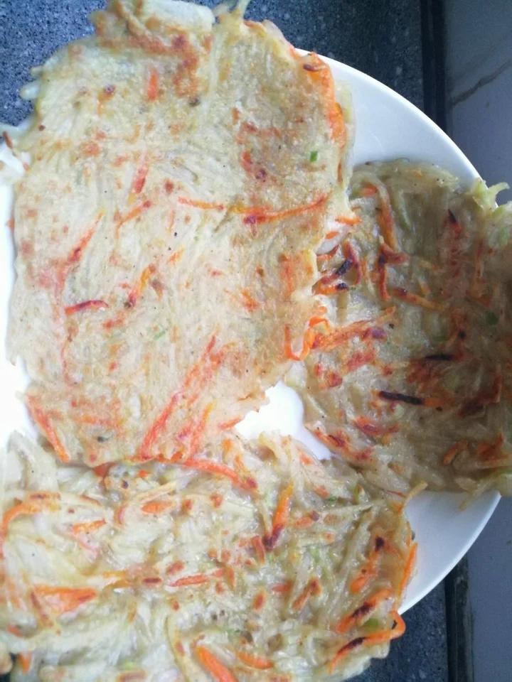 土豆饼(土豆胡萝卜丝饼)