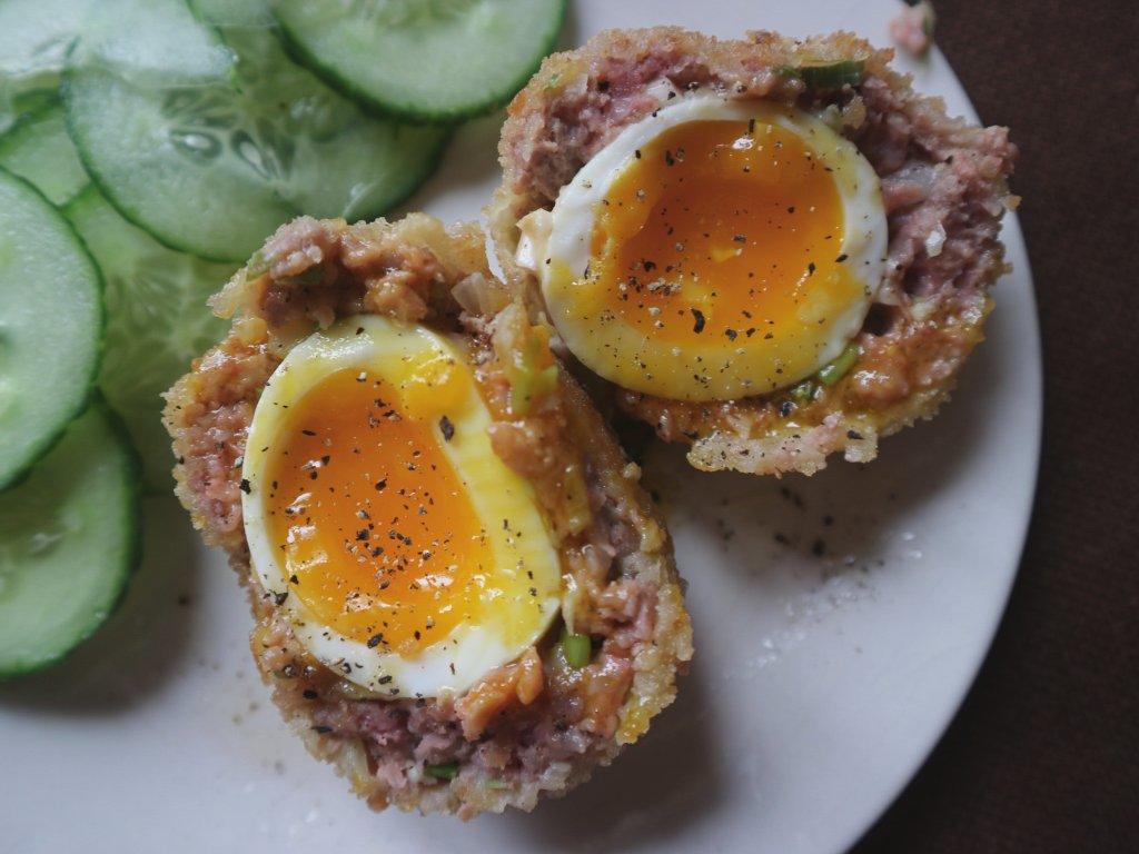 日本网红居酒屋的招牌菜品——苏格兰溏心蛋