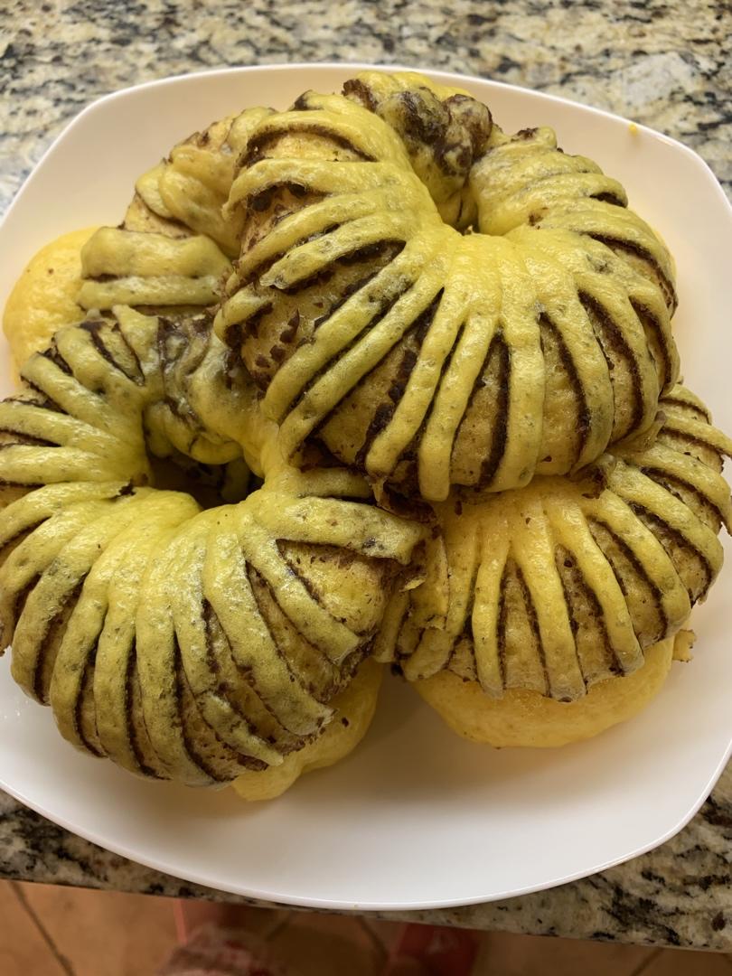 小灯笼豆沙卷 豆沙包 超治愈 一次醒发 附整形细节视频