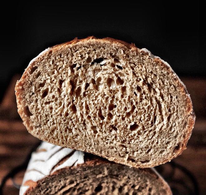 天然酵母黑麦面包的做法