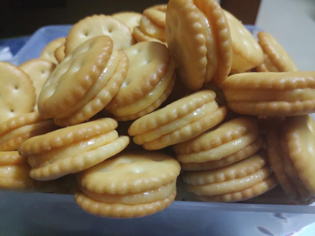 咸蛋黄牛轧饼干