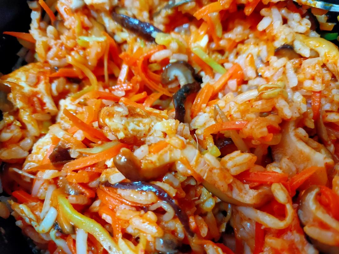 在家也可以做的石锅拌饭的做法 步骤8