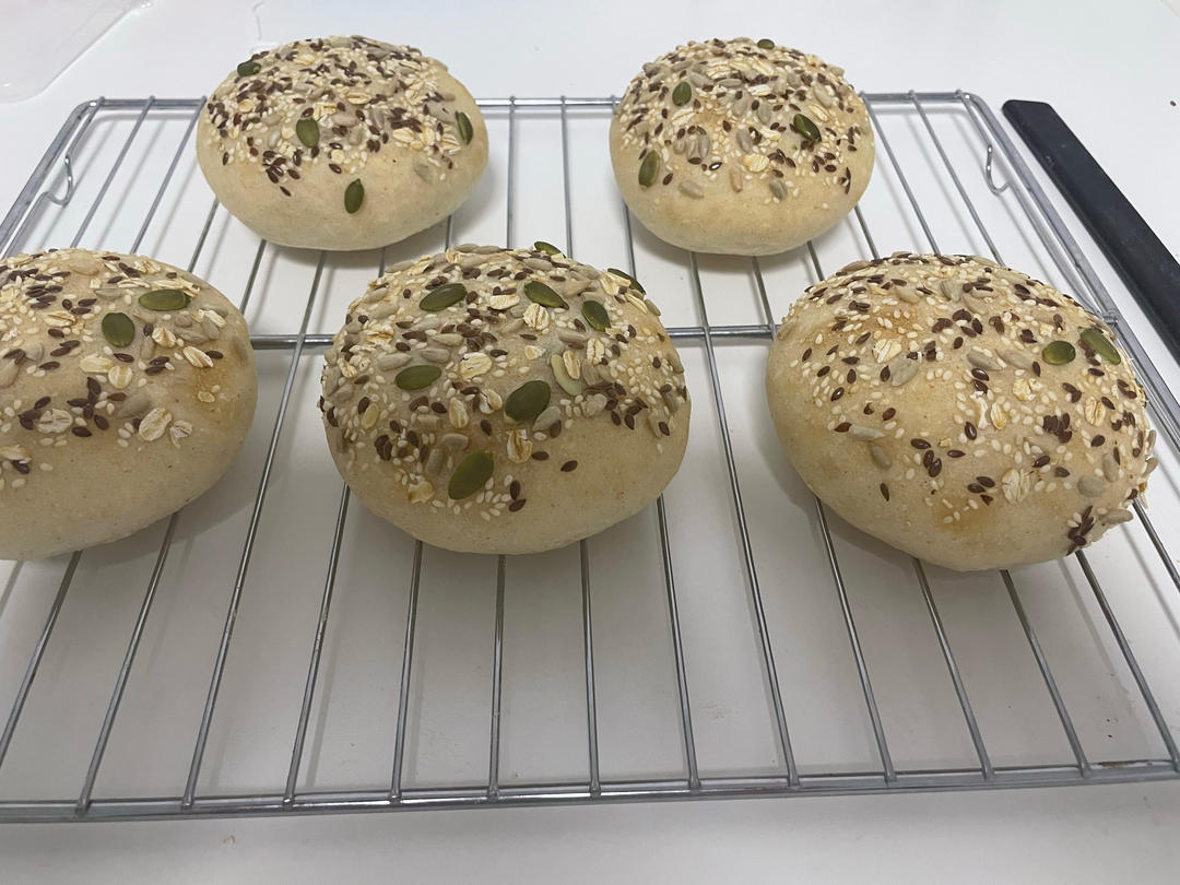 30%全麦谷物餐包｜早餐必备｜无油少糖 低卡又饱腹