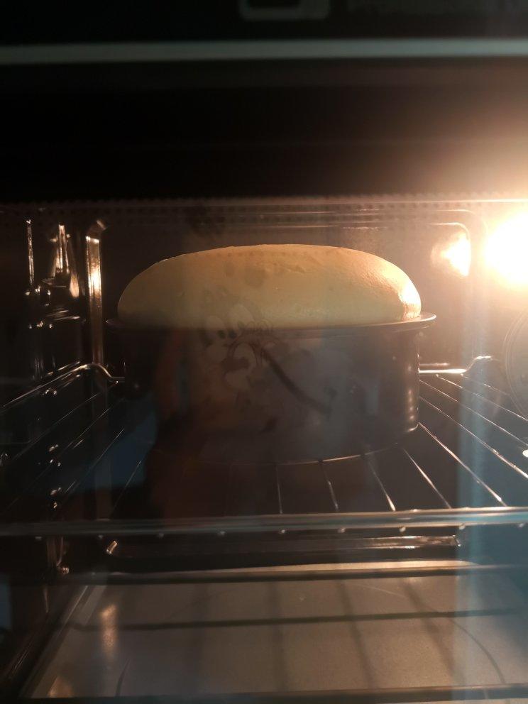 超好记八寸戚风蛋糕（后蛋法）