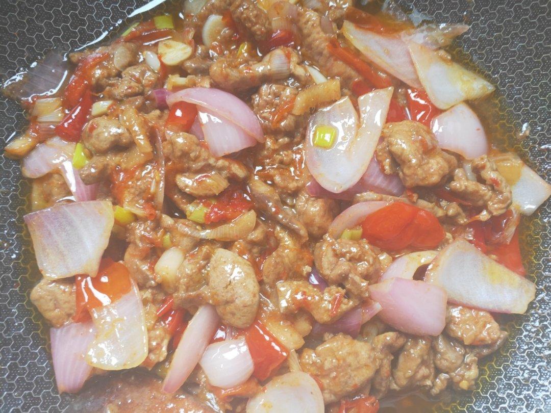 爆炒鸡肝
