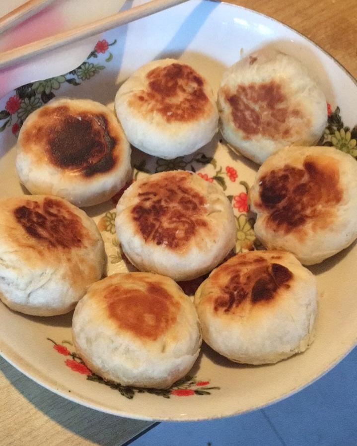 鲜美多汁的——榨菜鲜肉月饼