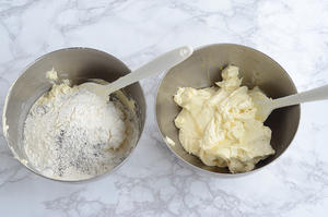 抹茶磅蛋糕—海氏厨师机打发黄油版的做法 步骤8