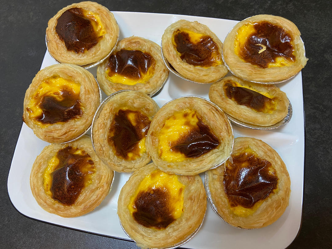 超嫩滑的葡式蛋挞(全蛋版)新手友好『秒杀KFC』