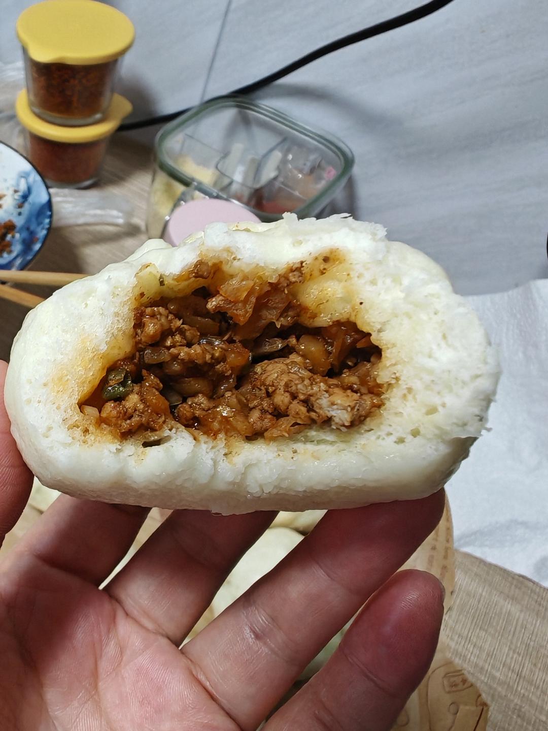 豆腐粉条蒸包
